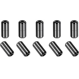 10 PCS Silver Black Fashion Shoelace Buckle Lock for No Tie Shoelaces Metal Lock Buckles for Sneaker Shoelaces