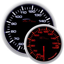 Depo Racing WA5247B-C WA-Series Instrument/Gauge, Smoke, 52 mm