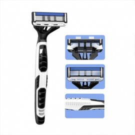 Dorco FR A100-1P Face-For Portable 4-Blade Razor 1 Piece 5ea