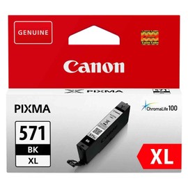 Canon cli-571bk XL 11 ml 810 Pages Black Ink Cartridge