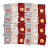 Nordstern Advent Calendar for Filling Christmas Calendar - Large Fabric