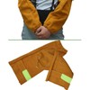 Leather Heat Resistant Welding Arm Sleeves Elastic Cuff Safety Work