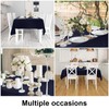 smiry Table Cloth Wipe Clean Rectangular 140x100 cm, Wipeable Water