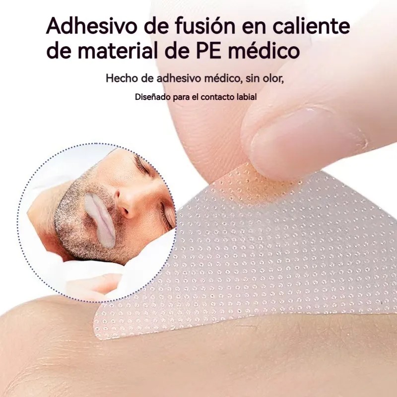 Parche Bucal Para Dormir Para Respirar Por La Boca Contra