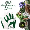 Leather Gardening Safety Working Gloves Thorn Proof for Men and