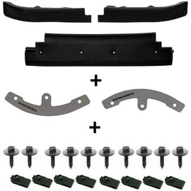 C5 Corvette Front Lower Spoiler Air Dam Bundle Kit w/Side Support + Upgraded Mounting Hardware Fits: All 97-04