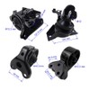Engine Motor Transmission Mount Set 4pcs Compatible with Hyundai Elantra