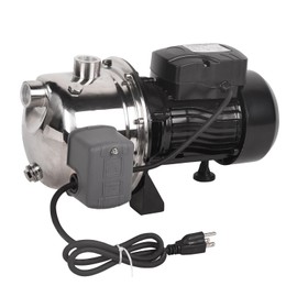 Dawot Shallow Water Well Pump, 1.2HP 115V Shallow Well Water Pump Shallow Well Jet Pump 20.15GPM Garden Pump 147ft Water Transfer Pump for Draining Irrigation, Lawn, Farm