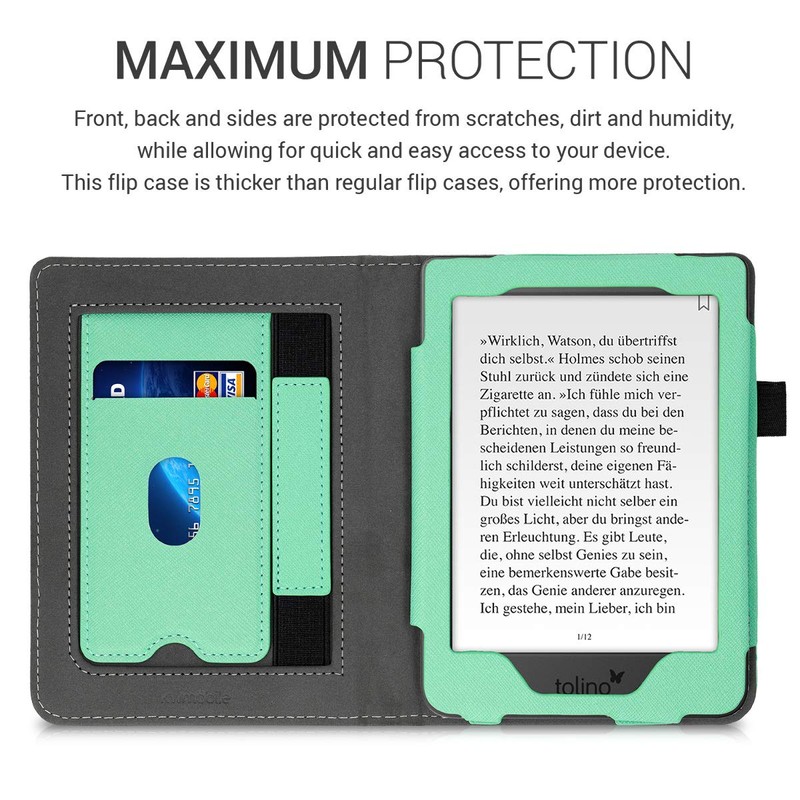 kwmobile Flip Cover Compatible with Tolino Page 2 - Case