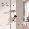 1 Pack Swing Duck Rear View Mirror Hanging Ornament, Rear