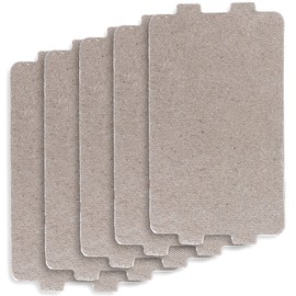 5 PCS Microwave Waveguide Cover Mica Slice, Universal Microwave Heat Insulation Mica Sheet Waveguide Cover for Microwave Oven Parts Replacement Accessories 117 × 65 mm