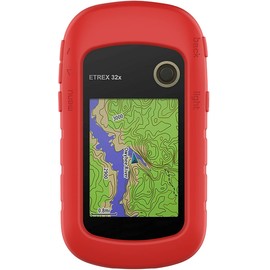 Shieranlee Schutzhülle kompatibel mit Garmin eTrex 22x,eTrex 32X,309X,eTrex 209X,eTrex 201X Hülle - Silikon GPS Fahrrad Navi Cover Case