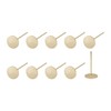 METALLIXITY Upholstery Nail Tacks (18x50x1.4mm) 40Pcs, Iron Flat Head Push