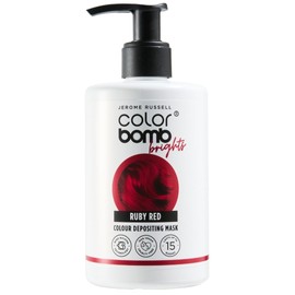 Jerome Russell Color Bomb Brights – Ruby Red Colour Depositing Conditioning Mask, 300ml