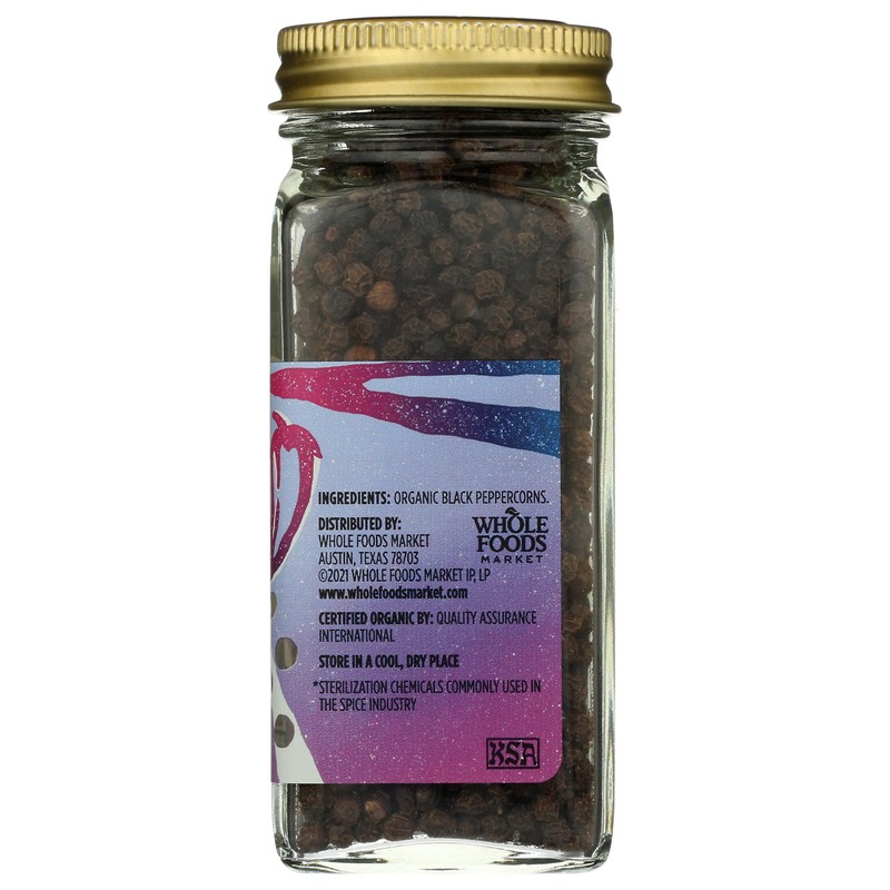 Whole Foods Market, Organic Dak Song Peppercorns, 2.01 Ounce