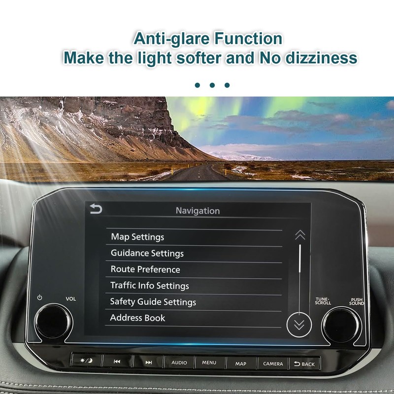 2025 Pathfinder Screen Protector Anti Glare 8'' for 2022 2023