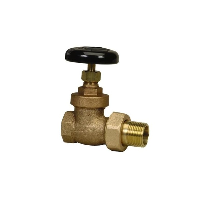 PROFLO PF435F 3/4" Steam Radiator Straight Valve - N/A