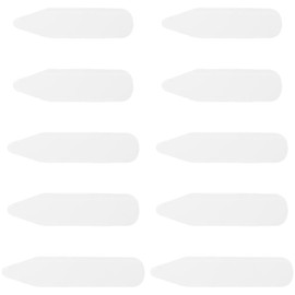 JEYORZY Set of 30 men's collar stays, collar stays, collar stays for men's shirts in 5 sizes - collar reinforcer made of boned for a perfect fit of the shirt collar, father or husband