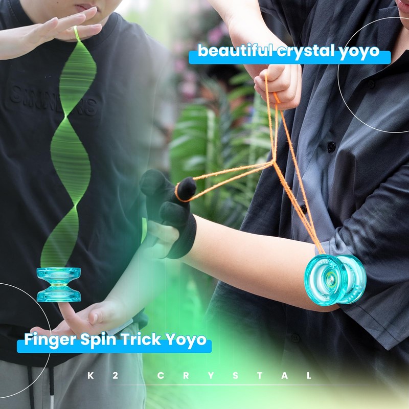 MAGICYOYO K2 Plus Responsive Yoyo for Kids 8-12 , Dual