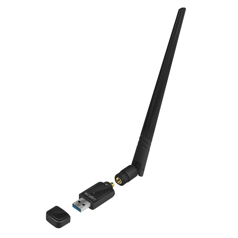 LogiLink WL0246 Wireless LAN 802.11ac USB 3.0 Adapter, 2T2R, with