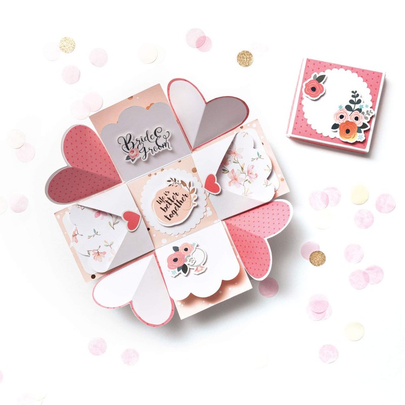 folia 11610 - Explosion Box Romance Craft Set, Original Gift