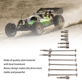 RC Dog Bone Drive Shaft, RC Metal CVD Drive Shaft Kit with Joint Cup Dog Bone for WLtoys 144001 RC Car Upgrade Part Model Car Accessories