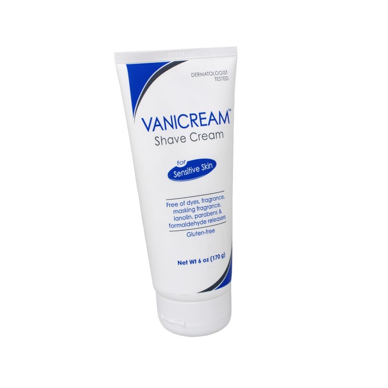 Vanicream Shave Cream 6 Oz Tube