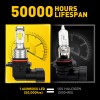 AUIMSOCO For Jeep Grand Cherokee 2014-2018 LED Headlight Fog Light