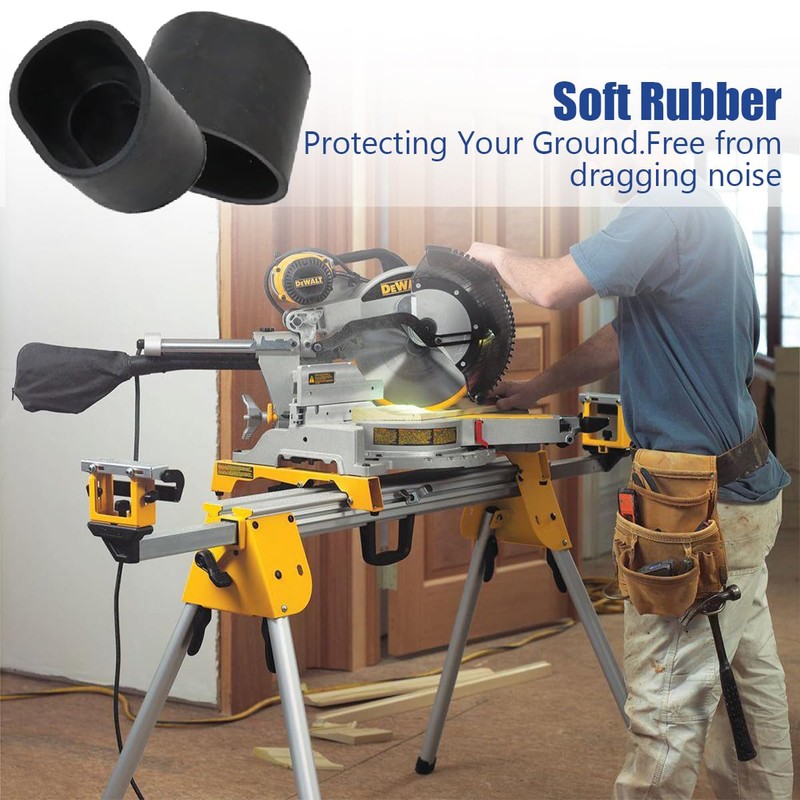 GTPARTES N074647 Table Saw Stand Foot Rubber Pad Compatible with