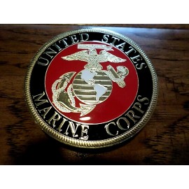 U.S MARINE CORPS EGA USMC AUTOMOBILE GRILL EMBLEM AUTO HOME MEDALLION