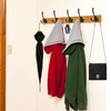 7 Pack Big Heavy Duty Triple Coat Hooks Wall Mounted