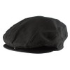 Morehats Plain Newsboy Cap Gatsby Golf Hat - Black (Large)
