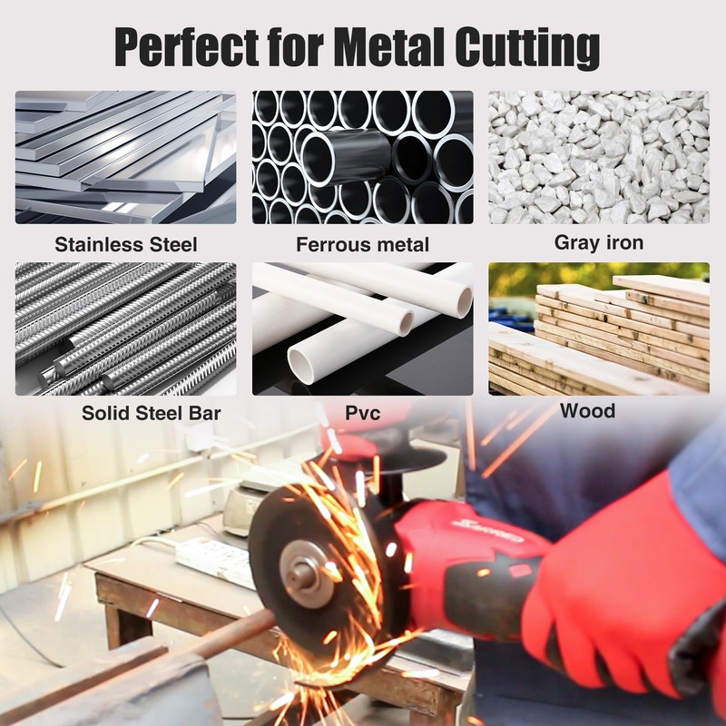 Cut Off Wheels 4-1/2", PRETEC 50+5 Pack Metal Cutting Wheel,Thin