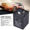 2Pcs LED Flasher 2‑Pin Electronic Relay Normally Open Car Turn