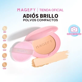 Polvo Compacto-corrector,matte,control De Brillo,impermeable