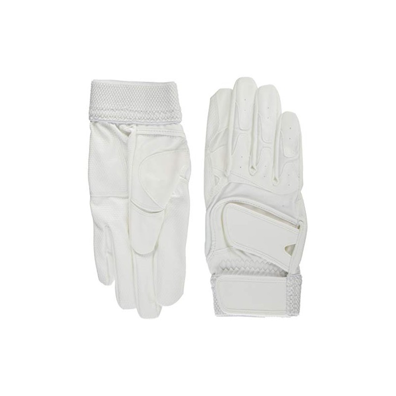 GP 37147 Baseball Batting Gloves, Both Hands, White, L, 10.2