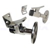 SeaLux 316 Stainless Steel Cushioned Door Stop Holder and Catch
