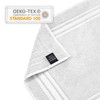 Komforttec 2-Piece Bath Mat Set, Terry Cloth Shower Mat, Washable