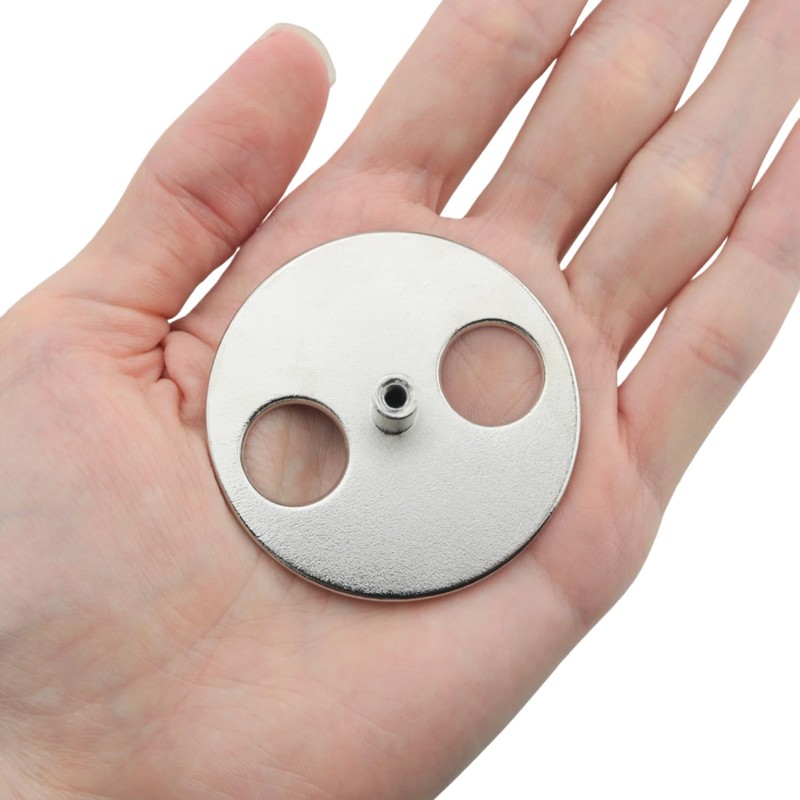 DGHAOP 2PCS Metal Round Spring Wound Key Music Box Movement