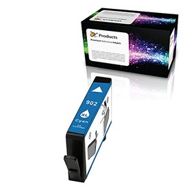 OCProducts Remanufactured Ink Cartridge HP 902XL Cyan Ink Cartridge for OfficeJet 6950 6960 6965, 6970 6975