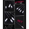 Alip Lip Brush, Disposable 100 Pcs Portable Lip Bursting Hollow-Stick