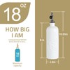 Sweejar 18 Oz Oil Dispenser for Kitchen with Gravity Spout,