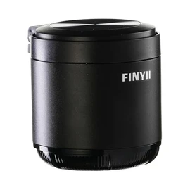 FINYII Ashtray with Lid Smell Proof, Smokeless Ashtray for Cup Holder, Ashtrays for Automobiles(Black)