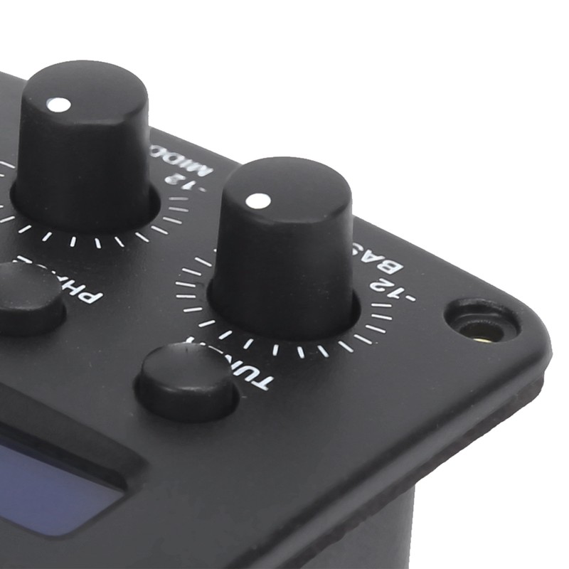 EQ Pickup 3Band AntiInterference Instrument Accessories for Folk Classical Guitar