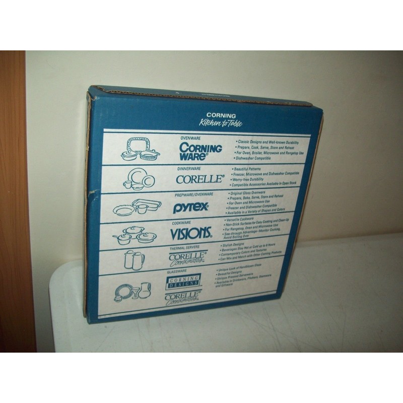 Corningware French White 10" Quiche / Pie Plate