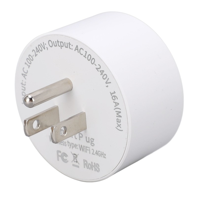Mini Remote Control Outlet Wall Mounted 16A Anti Interference Wireless
