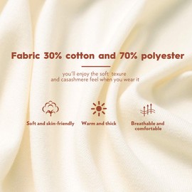 maamgic Women's Scarf Pashmina Shawls and Wraps for Evening Dresses Travel Office Winter Wedding Cashmere Feel Large Scarves Ivory