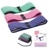 Como Life Exercise Band with Guides, 3 Color Set, Exercise