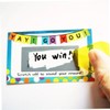 DOITOOL 50sheets DIY Scratch Off Cards for Party Surprises Create
