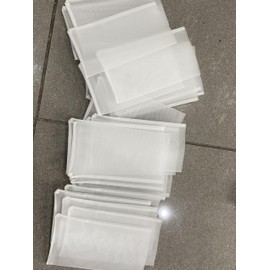 Syed Haider Limited Rosin Filter Bags, Premium Nylon Food Grade 15 Bags, 120 Micron 2.5 x 4.5 inch Mesh Bags for Flowers, Leafs, Plants & Tea Bags Filters.